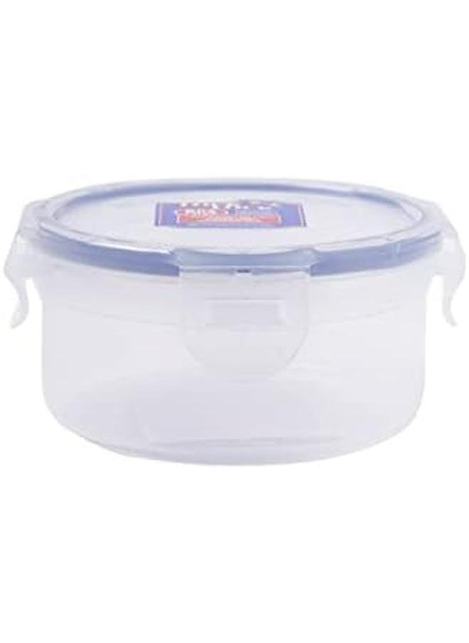 LocknLock - Food Container Hpl932 Clear Blue 300 Ml Single Round Polypropylene - Image 1