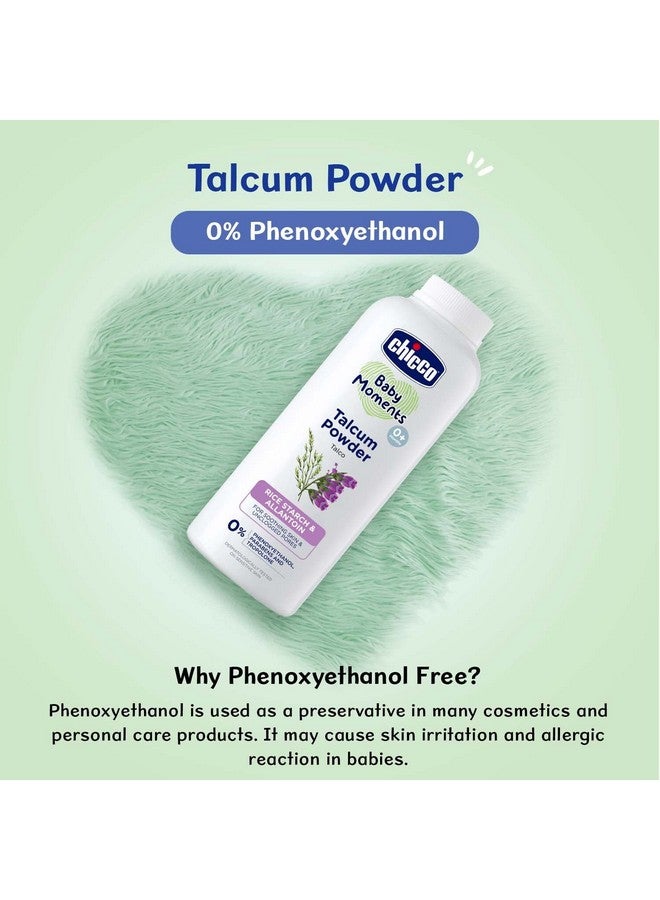 Chicco Baby Moments Talcum Powder For Babies With Rice Starch & Allantoin, 150G | Skin Powder For Infants| Toxin Free | Natural Ingredients To Soothe Skin | Dermatologically Tested On Sensitive Skin  - Image 4