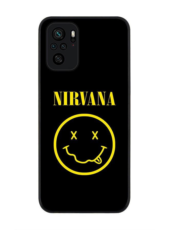 Stylizedd Rugged Black edge case for Redmi Note 10S/Redmi Note 10 4G Slim fit Soft Case Flexible Rubber Edges Anti Drop TPU Gel Thin Cover - Nirvana - Image 1