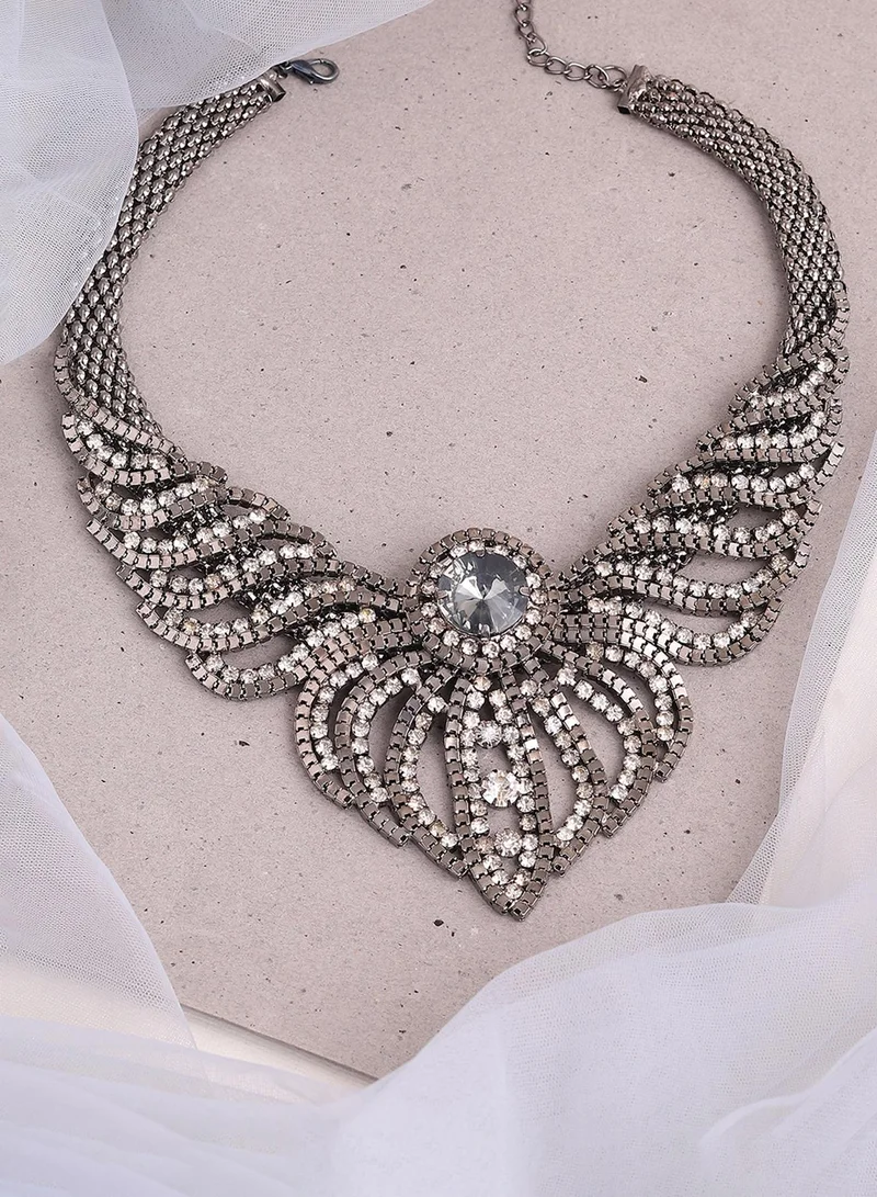 Sohi  Women's Black Necklace for Women | Best Price UAE