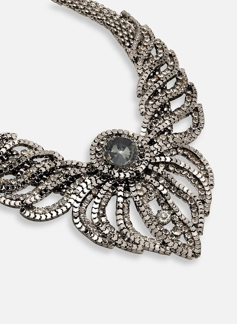 Sohi  Women's Black Necklace for Women | Best Price UAE