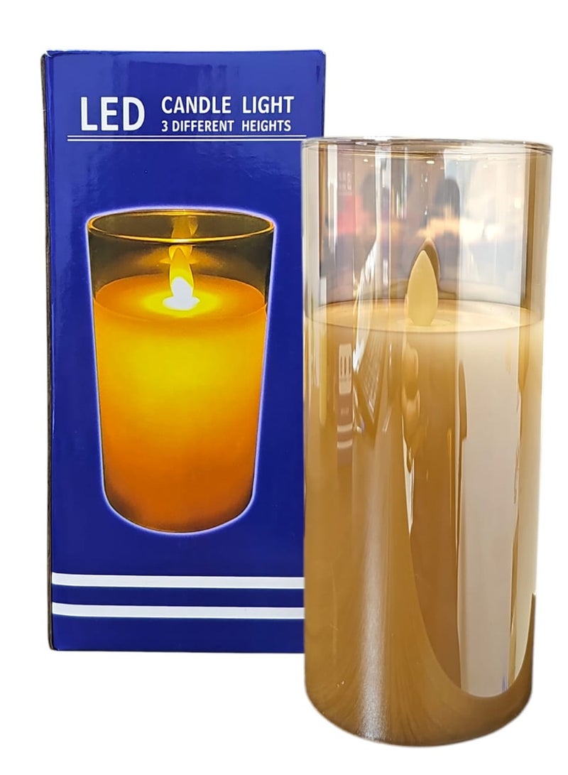 Led Candle Light 3 Different Heights