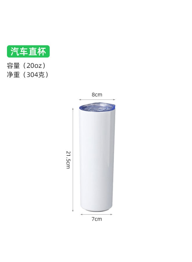 Sublimation Thermos Cup Women's Water Cup High-looking Large-capacity Ice Cup Household 304 Stainless Steel Water Cup
