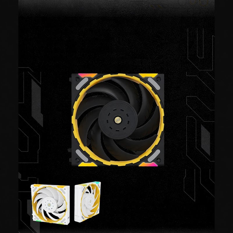 Yeston Zeus XT Liquid Freezer CPU Cooler For Desktop with LCD Monitor Screen, 240mm, Intelligent Temperature Control, Optimized Water Pump, RGB Lighting Effect AURA SYNC, Easy Installation, - Image 4