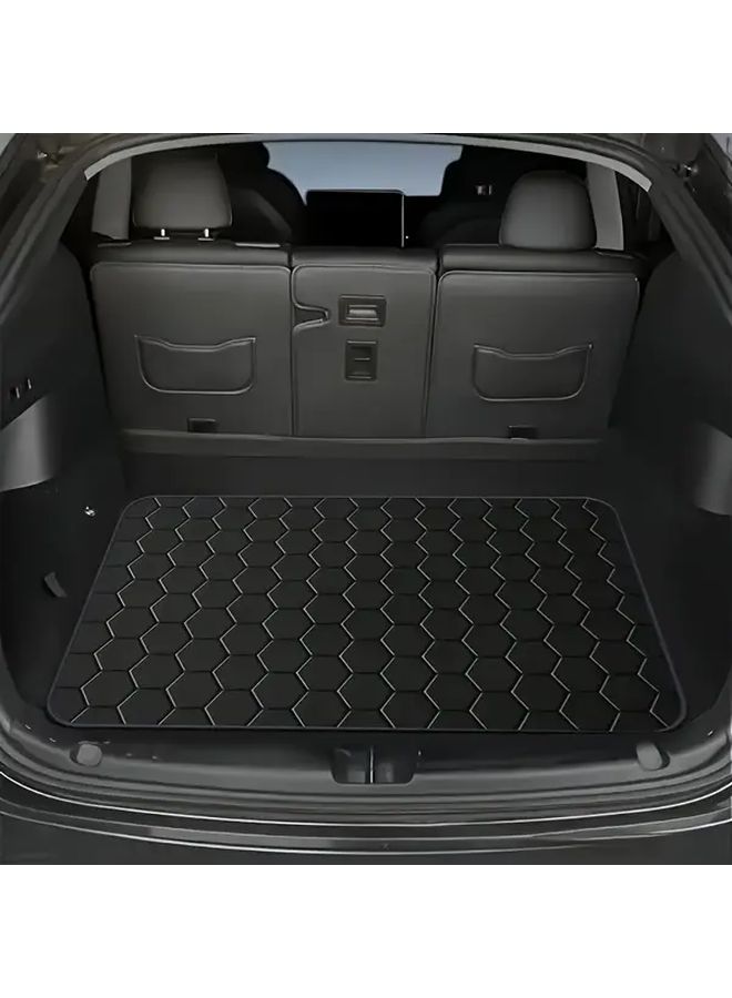 Multicolor Butterfly Car Trunk Liner Mat Heavy Duty Non Slip Surface Raised Edges Easy Clean - Image 4