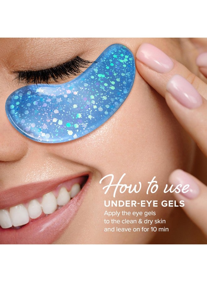 MAREE Eye Gels - Under Eye Patches for Puffy Eyes and Dark Circles with Natural Marine Collagen & Hyaluronic Acid - Anti-Aging Eye Masks for Face to Soothe Puffiness, Undereye Patches for Wrinkles - Image 2