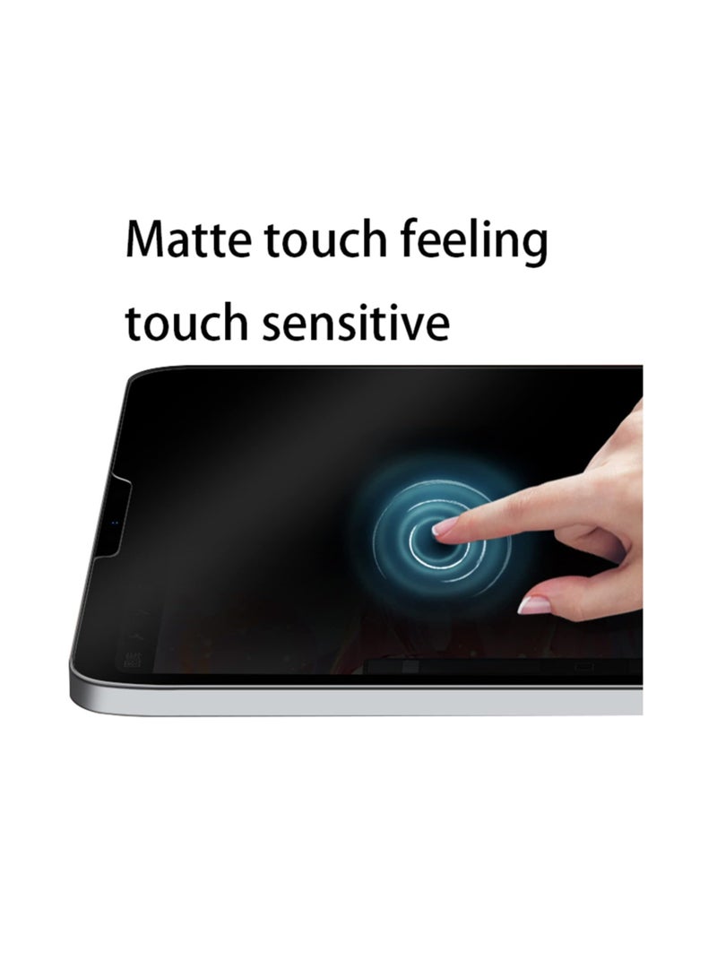 1Pack PET Privacy Screen Protector for iPad 11th 2025(A16)/ iPad 10th Generation 10.9 2022 , Fully Removable Anti Spy Glare Blue Light Filter, High Sensitive/Bubble Free/Detachable - Image 5