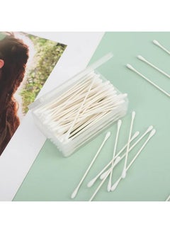 Safe-O-Kid Safe-O-Kid 200 Count Cotton Swabs Double Tipped Mouth Cleaning Buds, Disposable Mouth Swabs for Kids  - Image 2