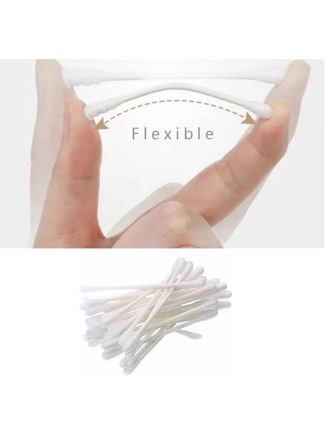 Safe-O-Kid 200 Count Cotton Swabs Double Tipped Mouth Cleaning Buds, Disposable Mouth Swabs for Kids - Image 4