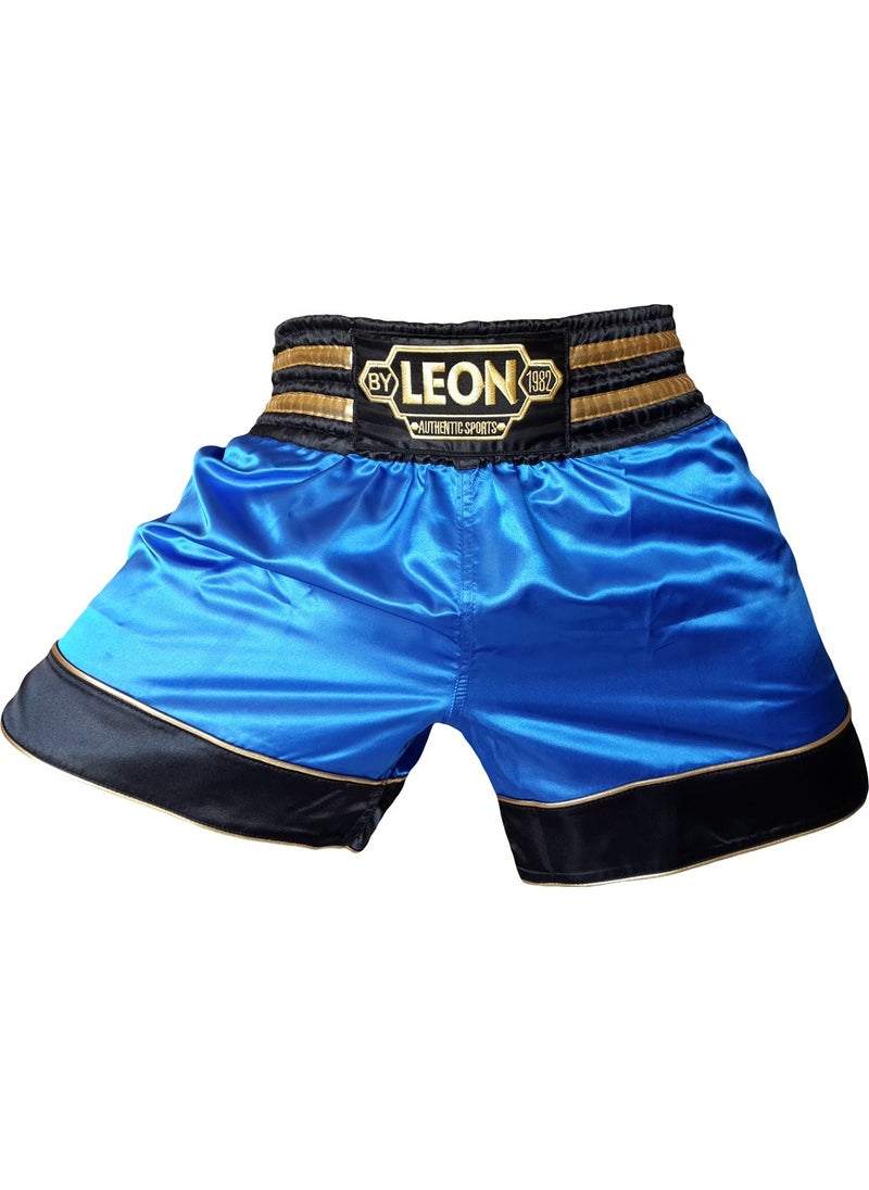 Leon Gold Star Muay Thai Kickboxing Shorts Blue BYL1003 - pzsku/ZC126985CBBF241F7A7CDZ/45/_/1725793746/385448bf-4c0c-4e61-a489-0bfa3869a622