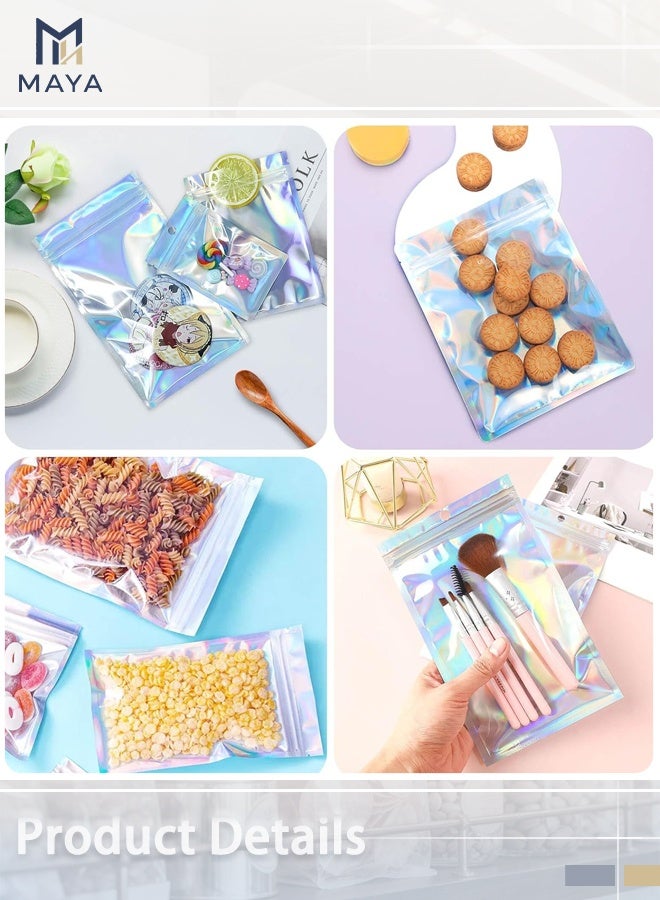 Maya 50-Piece Foil Ziplock Bag Multicolour 10x15cm - Image 2