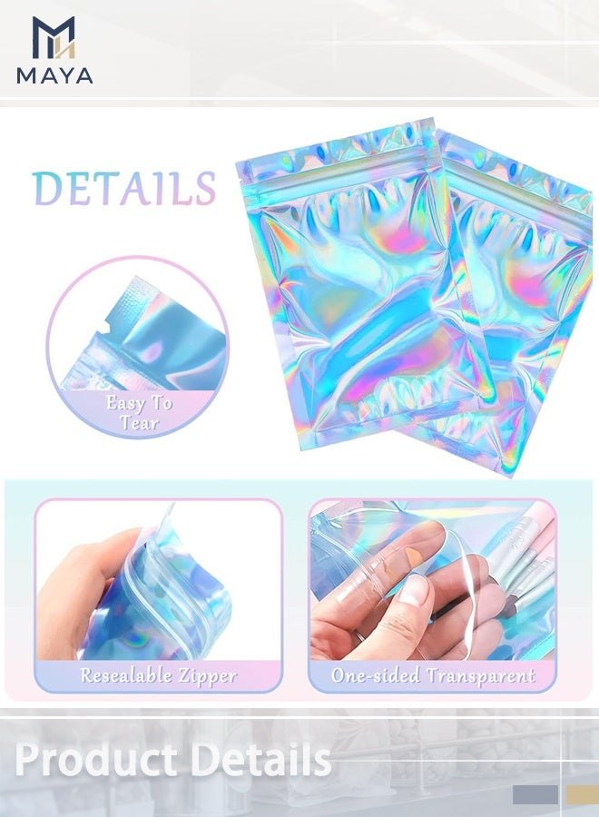 Maya 50-Piece Foil Ziplock Bag Multicolour 10x15cm - Image 3