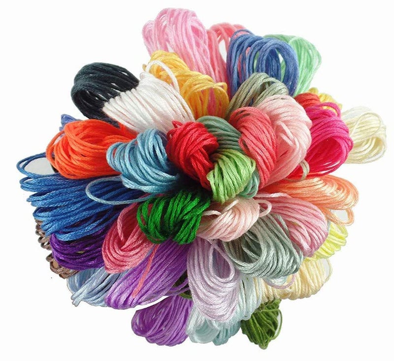 DIY Crafts Pack Of 300x Pcs, Multi-Colour, Embroidery Floss Cross Stitch Thread Pac (Pack Of 300x Pcs, Multi-Colour) - Image 3
