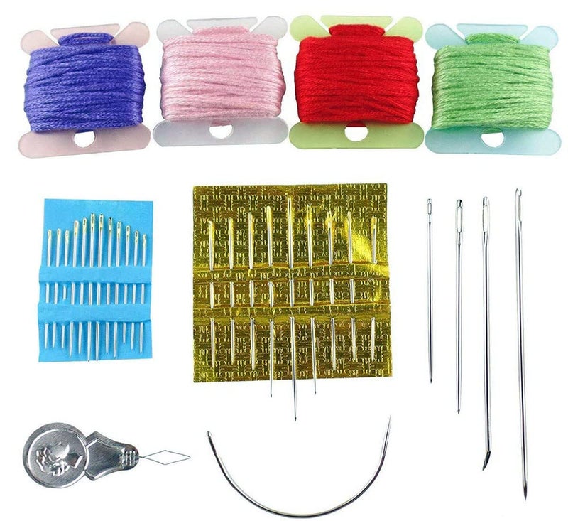 DIY Crafts Pack Of 300x Pcs, Multi-Colour, Embroidery Floss Cross Stitch Thread Pac (Pack Of 300x Pcs, Multi-Colour) - Image 2