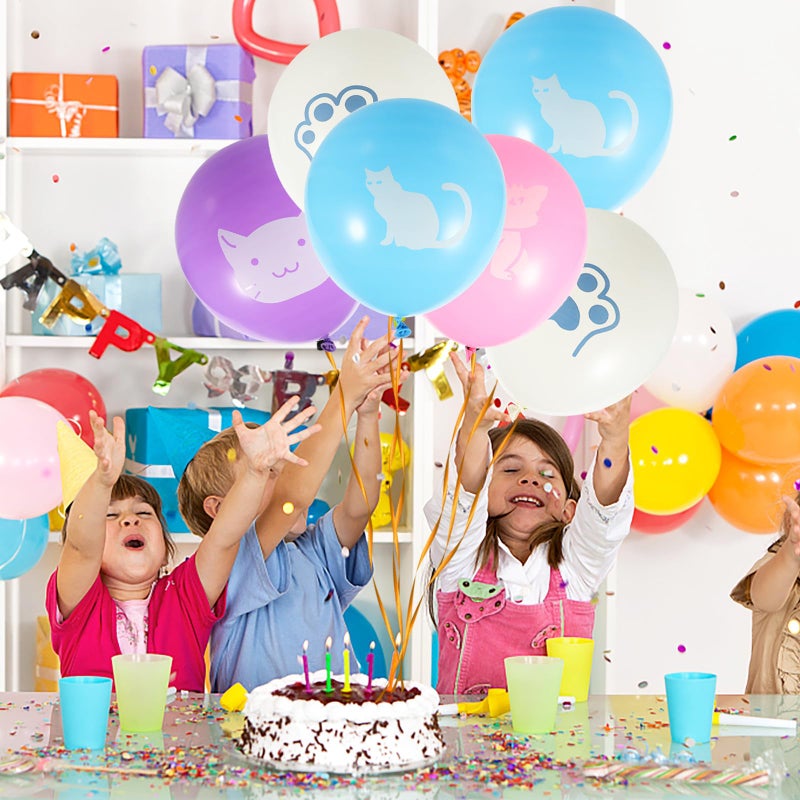 40Pcs Assorted Color Latex Balloons For Birthday Party Decorations Indoor Use - Image 4
