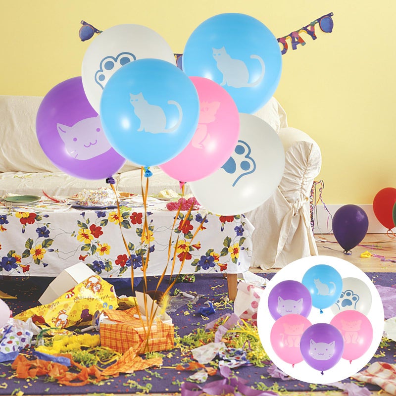 40Pcs Assorted Color Latex Balloons For Birthday Party Decorations Indoor Use - Image 5