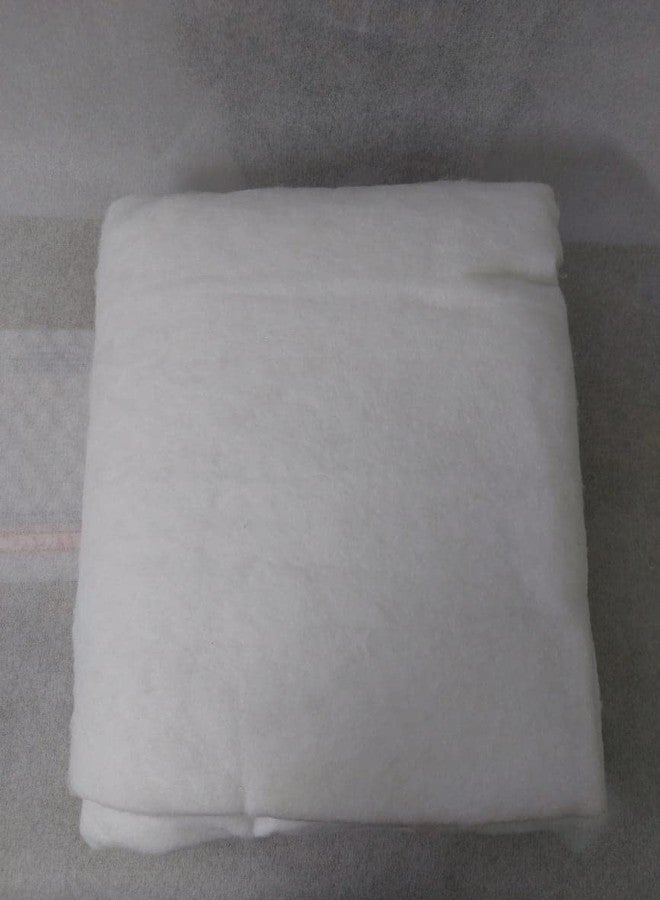 M Fabrics لفة حشو صناعي من إم فابريكس (10 أمتار، عرض 60 بوصة، سمك 25 مم) | حشو دافئ (غادي) للخياطة، والبطانيات، وأغطية الأسرة، والمشاريع الحرفية - Image 4