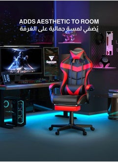 Egg Premium Ergonomic Gaming Chair With Adjustable Footrest, Lumbar Support & 360° Rotation  - Image 2