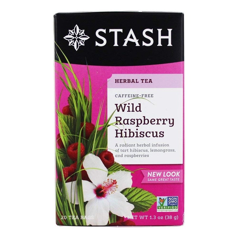 Stash Tea Tea Wild Raspberry Hibiscus 20 Tea Bags - Image 2