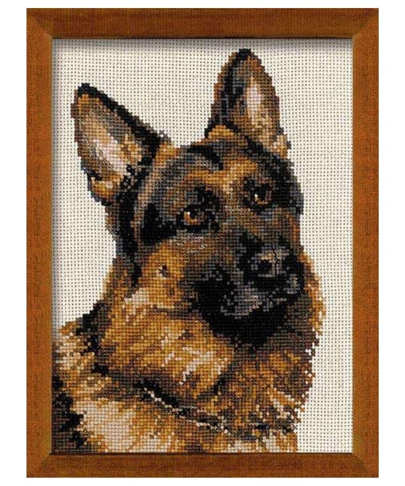 Riolis Cross Stitch Kit  1068  German Shepherd
