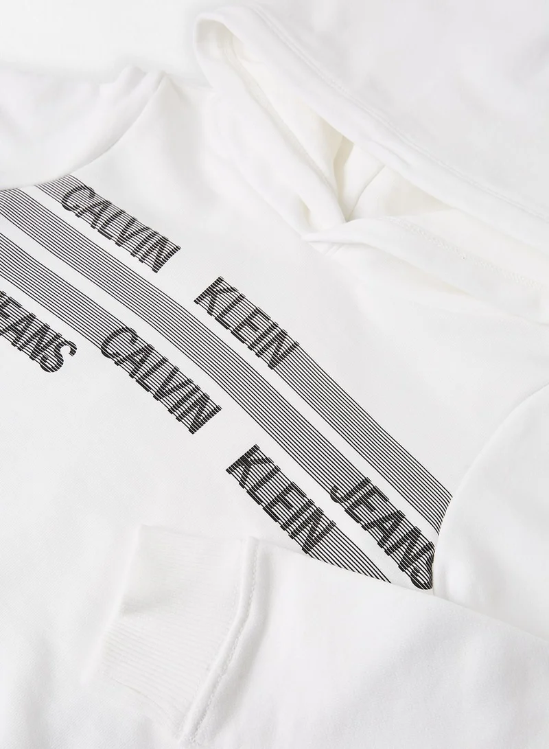 Calvin Klein Jeans Kids Logo Print Sweatshirt