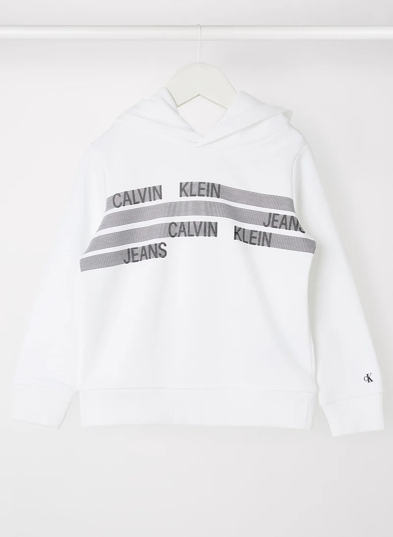Calvin Klein Jeans Kids Logo Print Sweatshirt