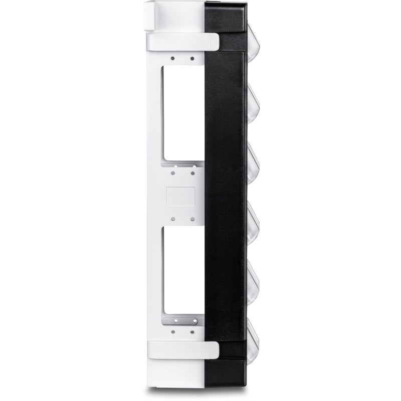 TRENDnet 12-Port Blank Angled Wall Mount Keystone Patch Panel, TC-KP12V, Use with TRENDnet Keystone Jacks (Sold Separately), Snap-in Style, Quick and Easy Access, 89D Wall Mount Bracket Included - Image 4