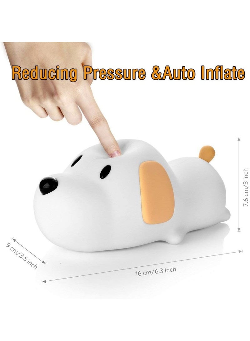 kids night light for puppies nursery lamp silicone baby kids animal night light for boys girls soft night light for bedroom cute night light for kids room gift for kids - Image 3