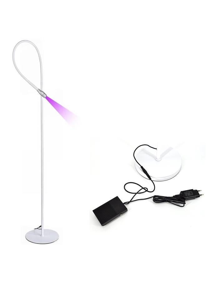 IOLITE Uv Lash Lamp (White) Professional Uv/Led Lash Curing Lamp Cordless Rechargeable Uv Light For Eyelash Extensions Fast Glue Drying  Safe Application For Lash Artists  Salons Iuvllw  - Image 3
