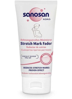 sanosan Stretch Marks Minimiser Clinically Tested - Proven to Reduce Stretch Marks After Pregnancy - Stretch Marks Cream Without Paraffin Oil, Dyes, Silicones, Parabens 75 ml