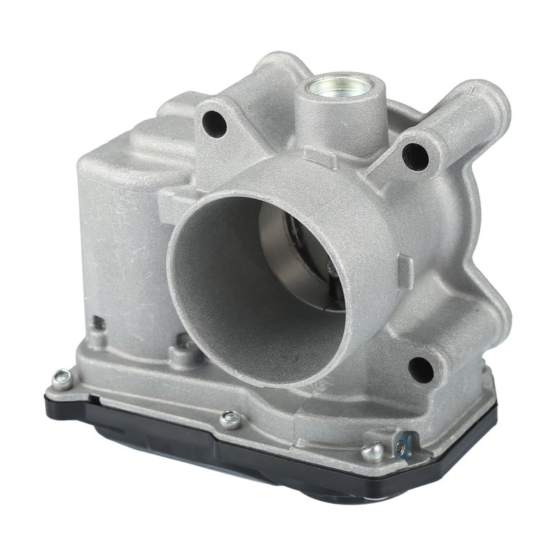 Hihaha No8200284968 Throttle Body Assembly for RENAULT TWINGO II 12L 20072014 Throttle Body ActuatorDurable Aluminum Alloy 1Pcs Silver Tone