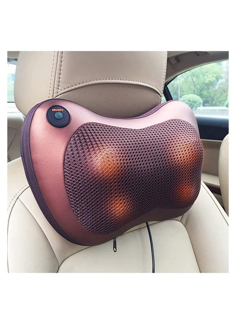 ELTRAZONE Neck Massage Pillow And Shoulders Legs Back Massager Relaxation By 8 Head With Magnet Vibrator Electric Heating Kneading Therapy  - Image 5