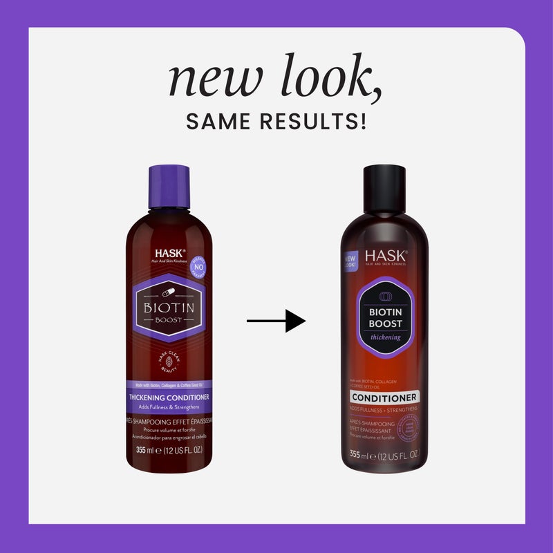 HASK Biotin Boost Thickening Conditioner, 12 Fl Oz - Image 3
