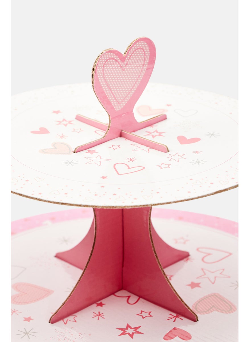 ibili Cupcake Stand for 10 Cakes, White  - Image 3