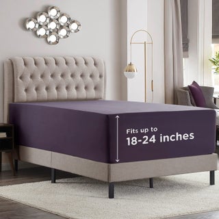 Empyrean Cal King Sheets deep Pocket Fitted - Purple California King Fitted Sheet  Soft Cal King Fitted Sheet Only for 18 to 24 Inch Mattresses  Fitted Sheet California King with Corner Straps - pzsku/ZC127A0AD6F4D99A8D518Z/45/1749651047/9e32e1f9-2786-46ff-ac4d-1c9e28ab816a