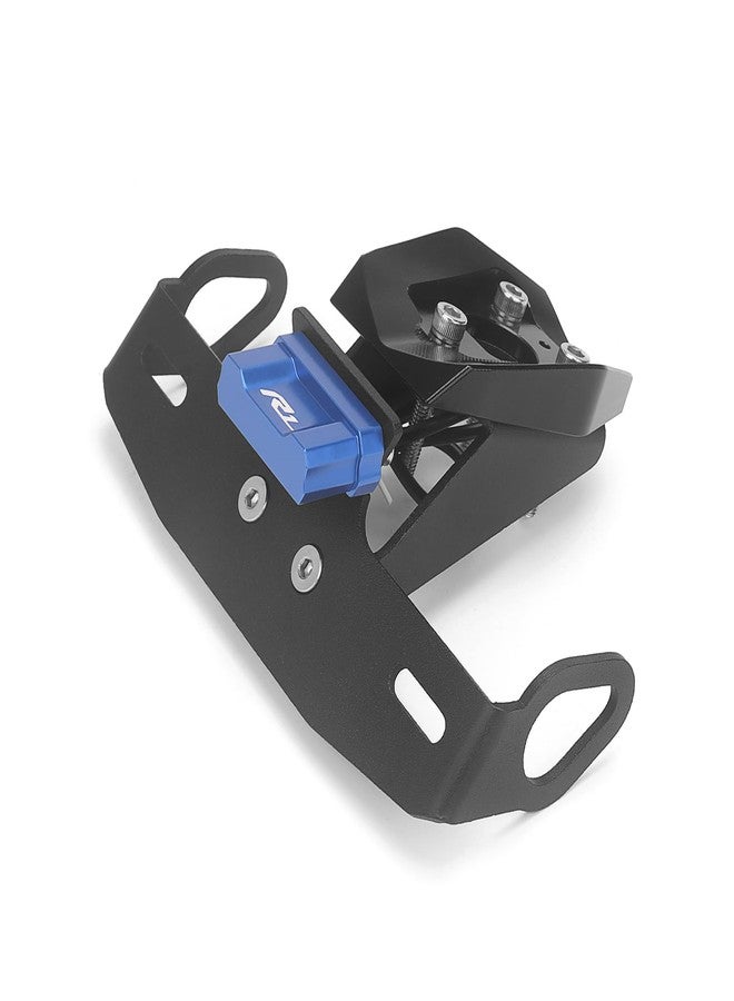 GZDLMoto GZDL Moto License Plate Holder, For YAMAHA YZF R1 R1-M 2015-2023 / R1-S 2016-2023, Fender Eliminator with LED License Plate Lights and Turn Signal Mounting Holes (Black - Blue label) - Image 5