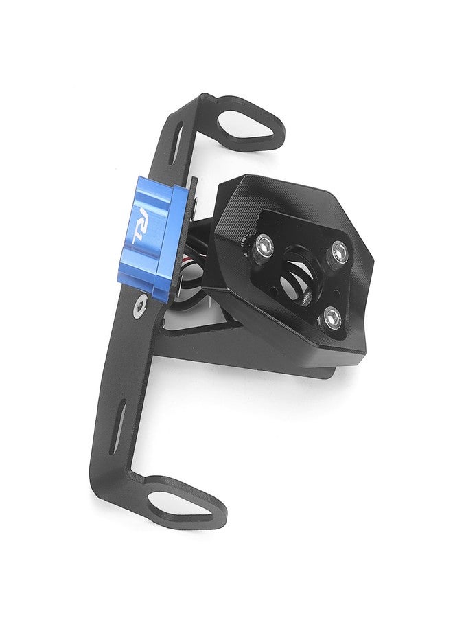 GZDLMoto GZDL Moto License Plate Holder, For YAMAHA YZF R1 R1-M 2015-2023 / R1-S 2016-2023, Fender Eliminator with LED License Plate Lights and Turn Signal Mounting Holes (Black - Blue label) - Image 4