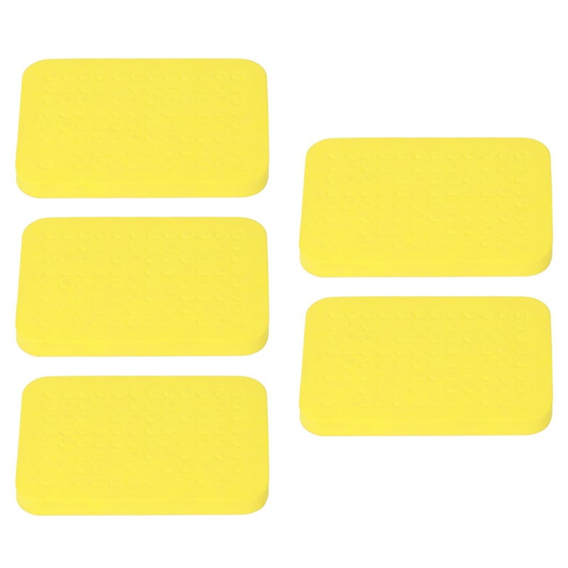 Yellow Thickened Foam Tube Rack 96 Hole 5 Pcs for 0 5ml Centrifuge Tubes - Image 5
