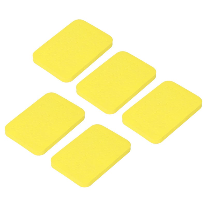 Yellow Thickened Foam Tube Rack 96 Hole 5 Pcs for 0 5ml Centrifuge Tubes - Image 4