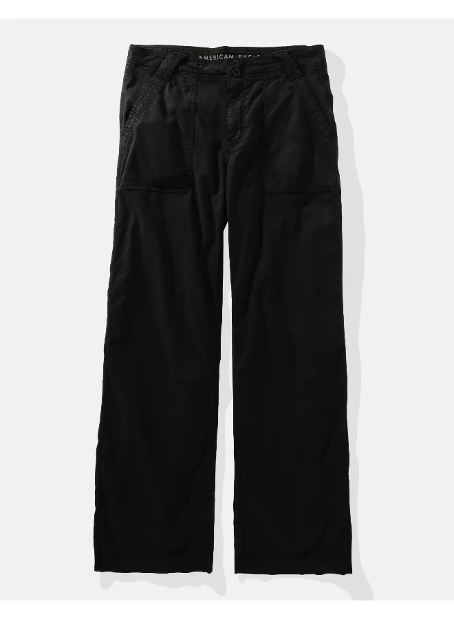امريكان ايجل Dreamy Drape High-Waisted Baggy Wide-Leg Pants