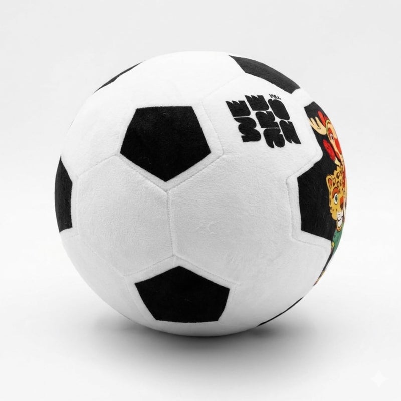 MESUCA FIFA World Cup 2026 Soccer Ball Plush Toy - 11.8inch Soft Pillow with Trophy Design - Image 4