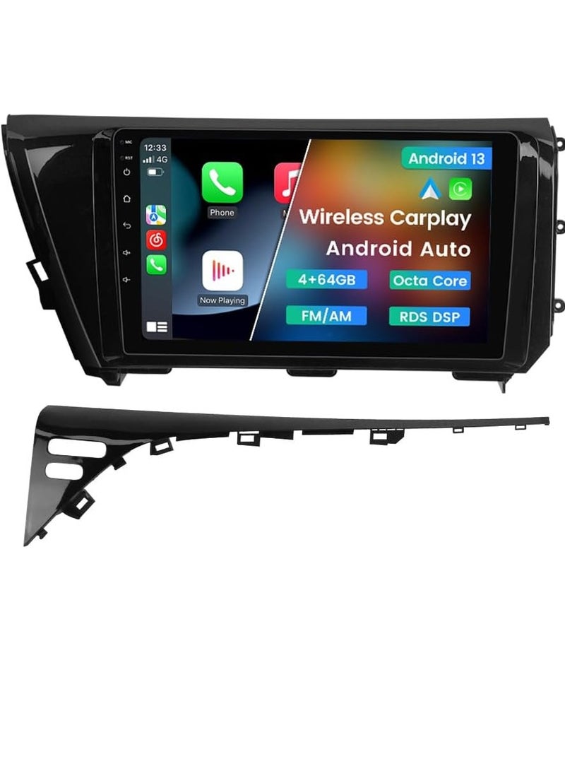 راديو ستيريو للسيارة يعمل بنظام أندرويد 13 لسيارة تويوتا كامري 2018 2019 2020، Biorunn 10.1 بوصة ثماني النواة GPS Navi لاسلكي سلكي Car-Play Android Auto Head Unit IPS FM AM RDS DSP، 4 جيجابايت من ذاكرة الوصول العشوائي 64 جيجابايت - Image 1