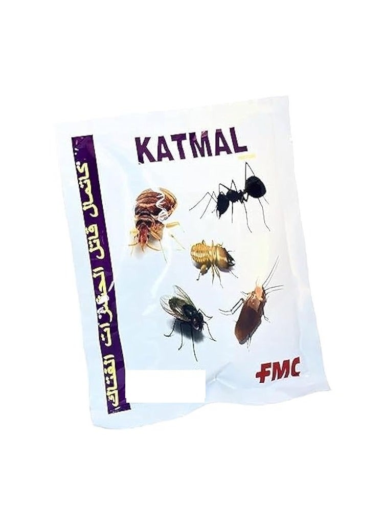 Generic Katmal All Insects Powder 500g Pack of 5pcs is a Versatile and Highly Effective Insecticide Powder Designed to Control a Broad Range of Insects. 