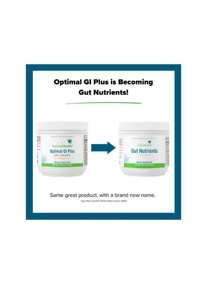 Seeking Health Seeking Health Optimal GI Plus - Digestive Support for Gut Health Support - L-Glutamine Powder Supplement with Zinc L-Carnosine - 232 g (30 Servings)  - Image 3