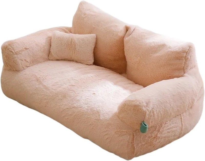 Detachable Large Dog Bed Couch Pet Sofa Secure Comfortable All Season Universal Supplies Nest Mat(A,M) - Image 1