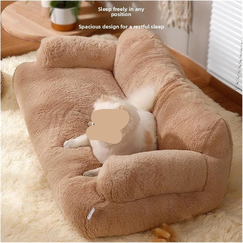 Detachable Large Dog Bed Couch Pet Sofa Secure Comfortable All Season Universal Supplies Nest Mat(A,M) - Image 3