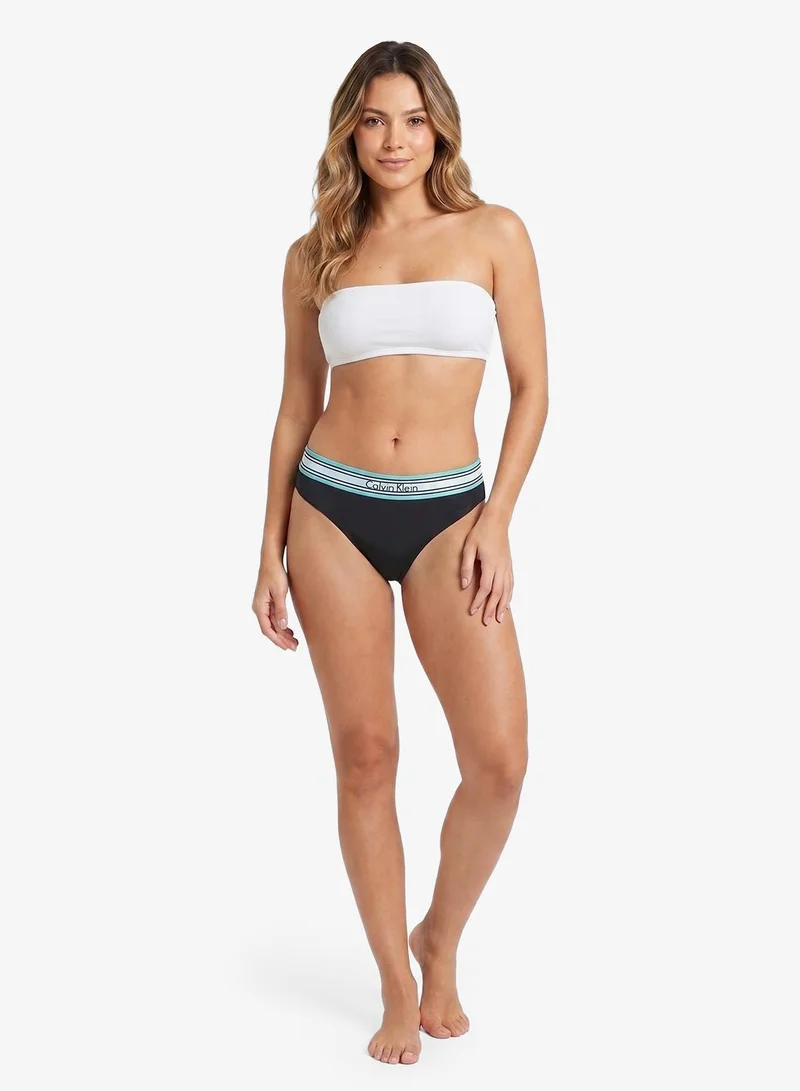CALVIN KLEIN  Logo Band Swim Bottom Bikini for Women | Best Price UAE