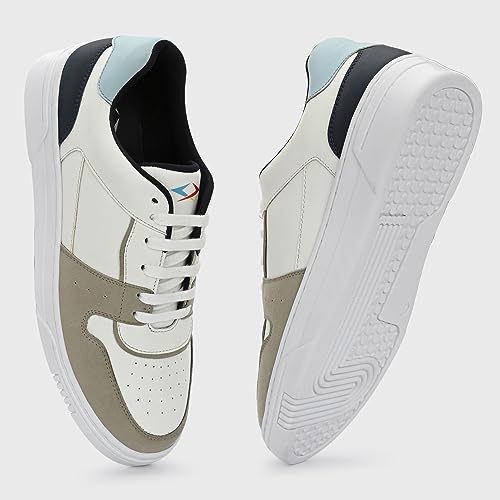Cruiser Men's Atlas White-Blue Sneakers_6 UK (2512-2) - Image 4