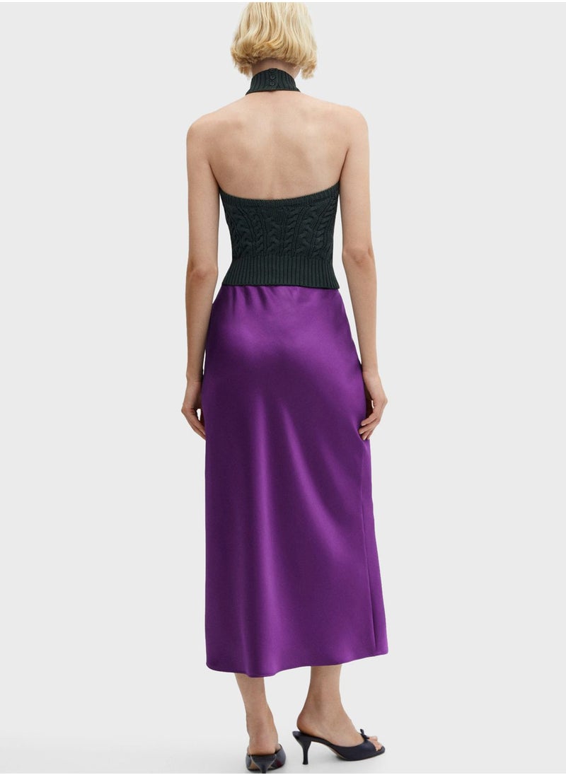 MANGO - High Waist Skirt - Image 1