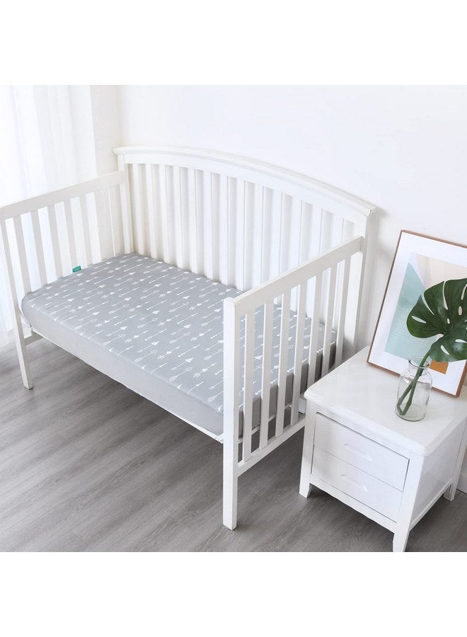 بيلوبان مجموعة من 4 ملاءات سرير ملائمة للأولاد والبنات - ملاءات أطفال من الألياف الدقيقة الناعمة والقابلة للتنفس باللون الرمادي والأزرق الداكن والأبيض - Image 3